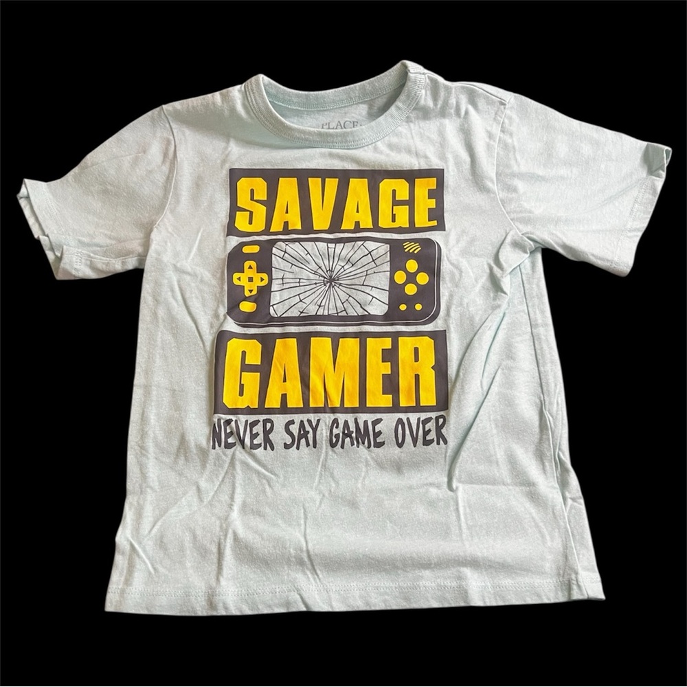The Children's Place Mint Green Gamer Tee